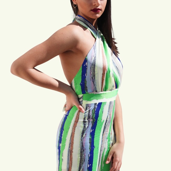 HALTER STYLE JUMPSUIT - Picture 7 of 8